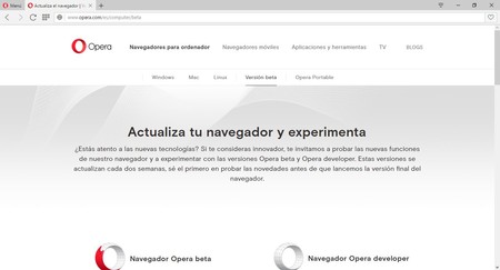 Opera 44 para desarrolladores llega con bloqueo de malware entre otras novedades