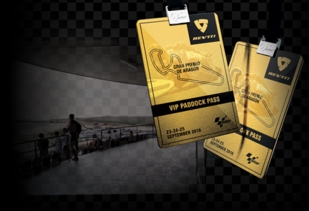 Gana unas entradas de paddock para el Gran Premio de Aragón con Rev'It!