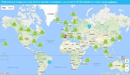 Mapa Puntos De Recarga