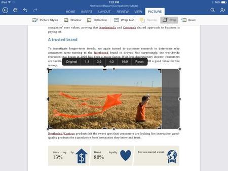 Office para iPad se actualiza, y la versión para tablets con Windows llegaría en pocos meses