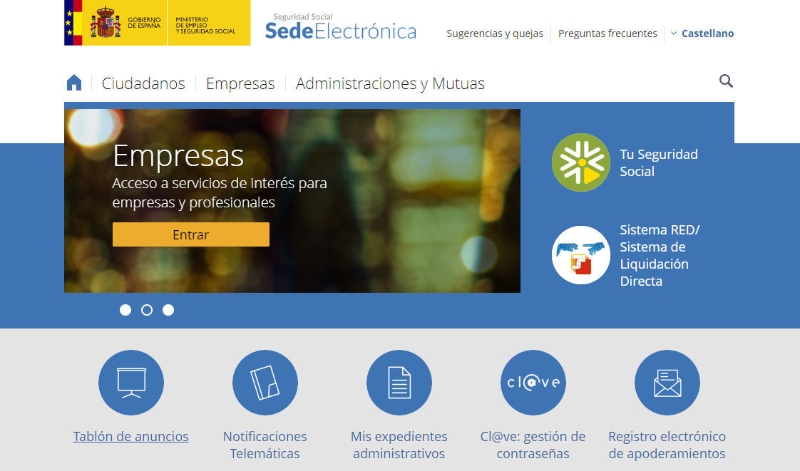 Estos son los pasos a seguir para tramitar en la Seguridad Social desde la sede electrónica