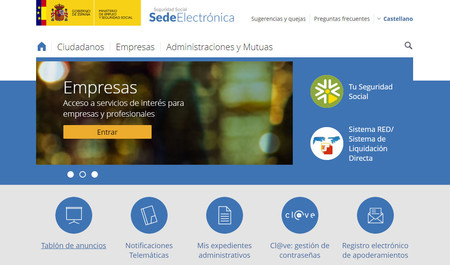 Estos son los pasos a seguir para tramitar en la Seguridad Social desde la sede electrónica