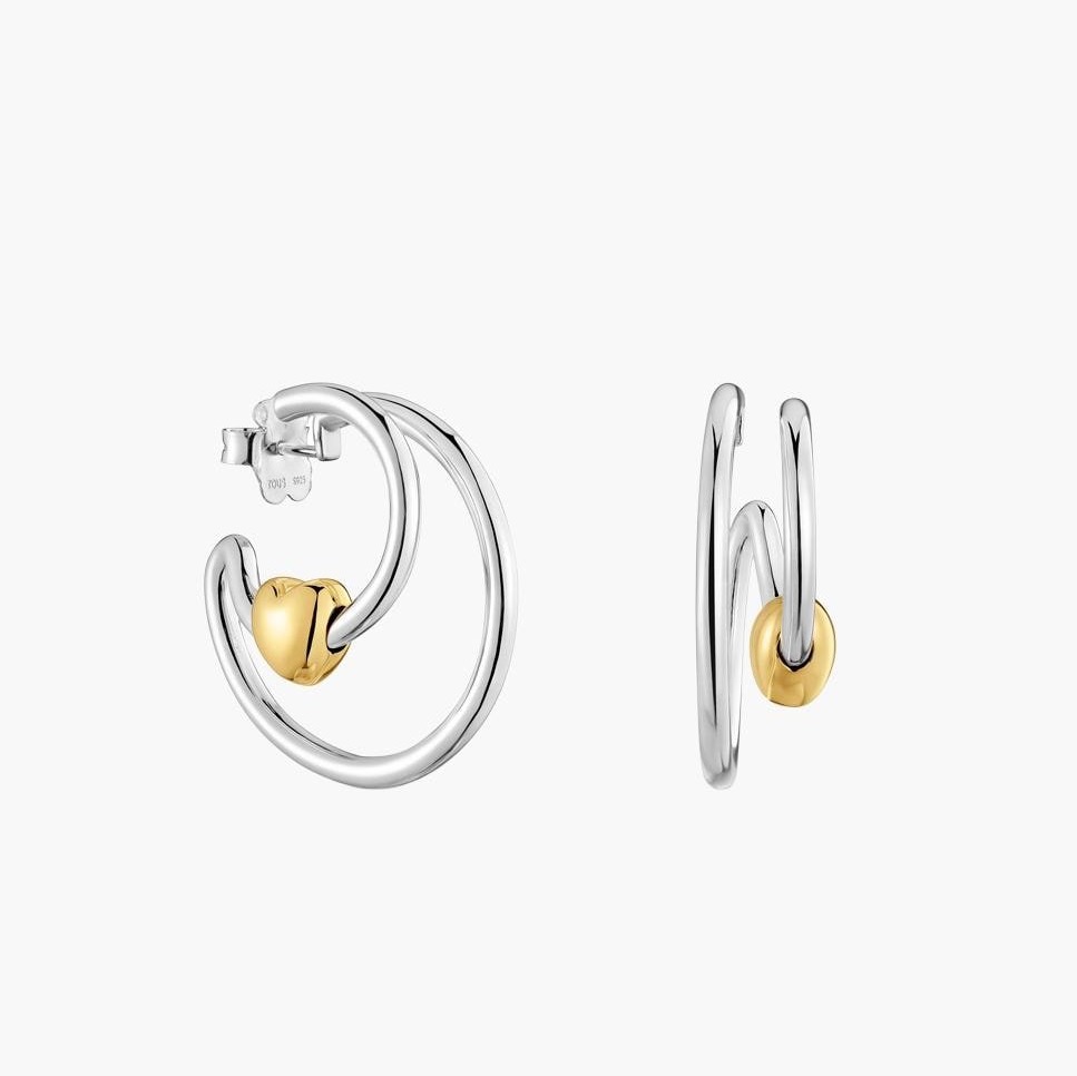 Pendientes bicolor Tous