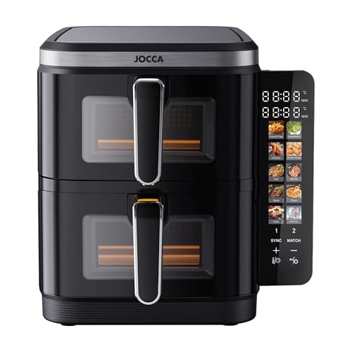 Jocca - Freidora de Aire Digital Dual 11L 