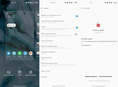 OnePlus Nord の新しいランチャー