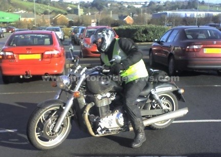 Foto espía Triumph 1700 Cruiser