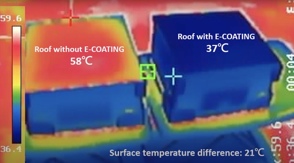 Esta pintura logra reflejar la luz del sol y bajar la temperatura en casa. El secreto está en usar algo que ya reciclamos