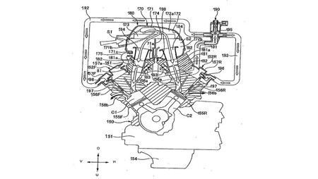 Honda Motor V4 Para Calle Con Desconexion De Cilindros 002