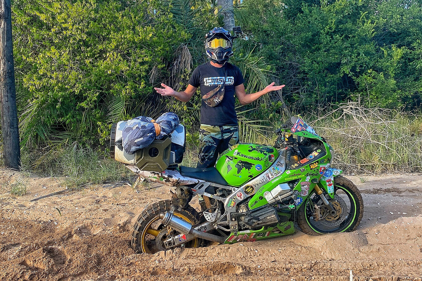 La ZX-6R a cessé d'être une ZX-6R classique pour devenir une sportive à pneus à crampons