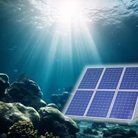 Los paneles solares necesitan luz, pero estos fueron diseñados para funcionar donde casi no llega: las profundidades del mar