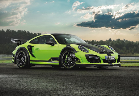 Techart 911 Turbo GTstreet R: un gigante verde de hasta 720 CV