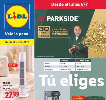 Folleto Lidl Ventilador