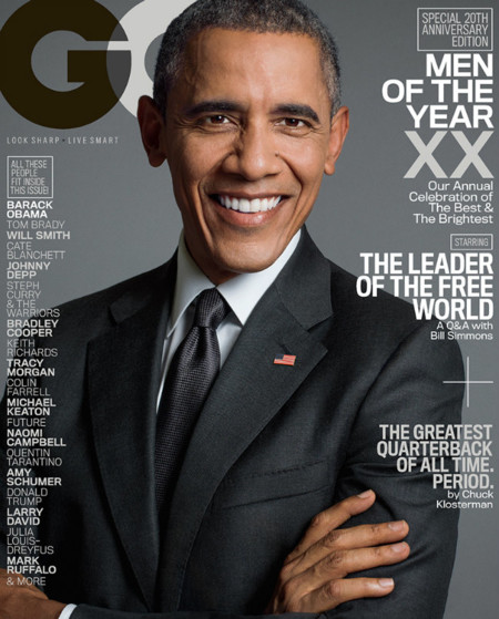La parte fashion de Barack Obama: el presidente cierra el año en plena portada del número de diciembre de la revista GQ
