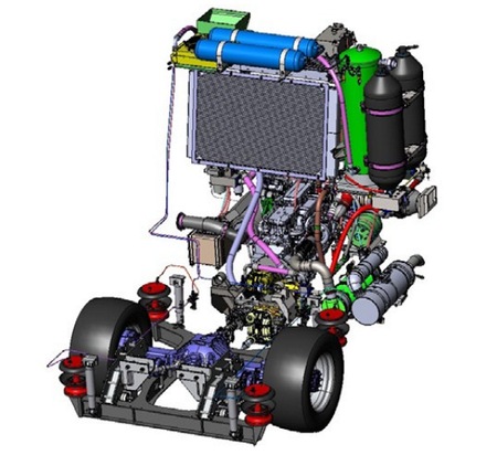 Altair Autobús Híbrido Hidráulico