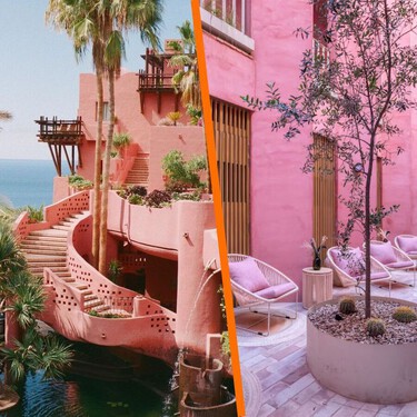No necesitas volar a España: el hotel rosa más viral tiene “gemelo” en México y está en Baja California Sur
 