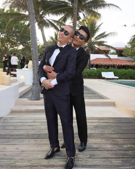 Porque para bailar un tango hacen falta dos Jason Wu se ha casado con su novio de toda la vida