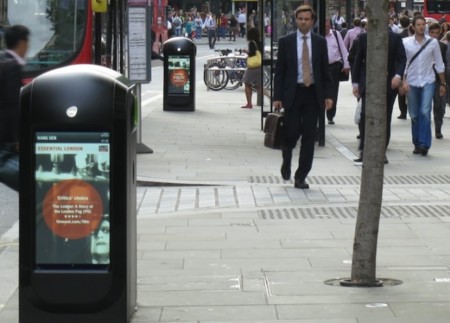La City londinense obliga a Renew a retirar las papeleras inteligentes de la calle