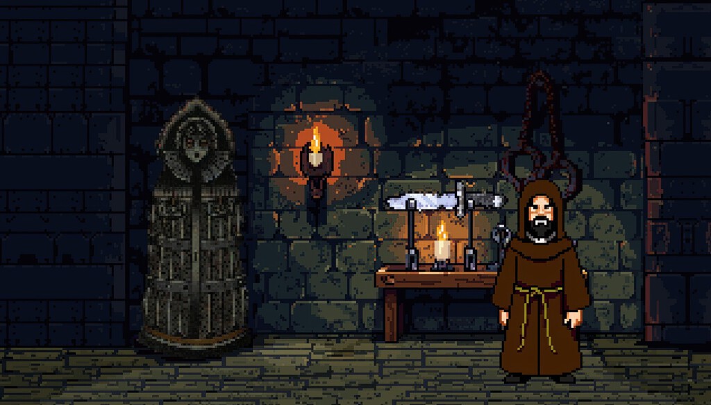 Un ruso y un ucraniano están haciendo un juego sobre la Inquisición en Asturias 