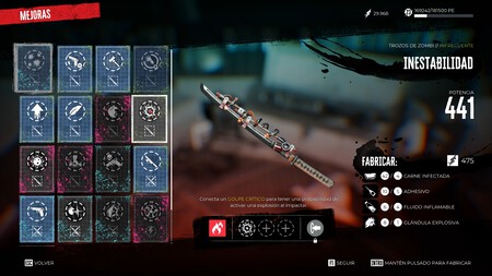 Dead Island 2 Arma con recursos de Zombi