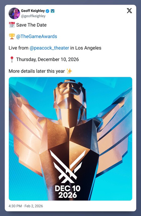 The Game Awards 2026 2