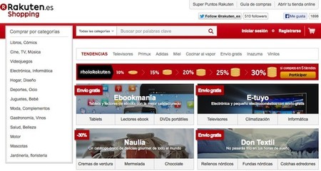 Rakuten, otro coloso del comercio electrónico que llega a España para plantar cara a Amazon