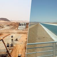 En 1997, Egipto empezó un faraónico proyecto de segundo valle del Nilo en pleno desierto. Sus canales llevaron agua, pero no dónde querían