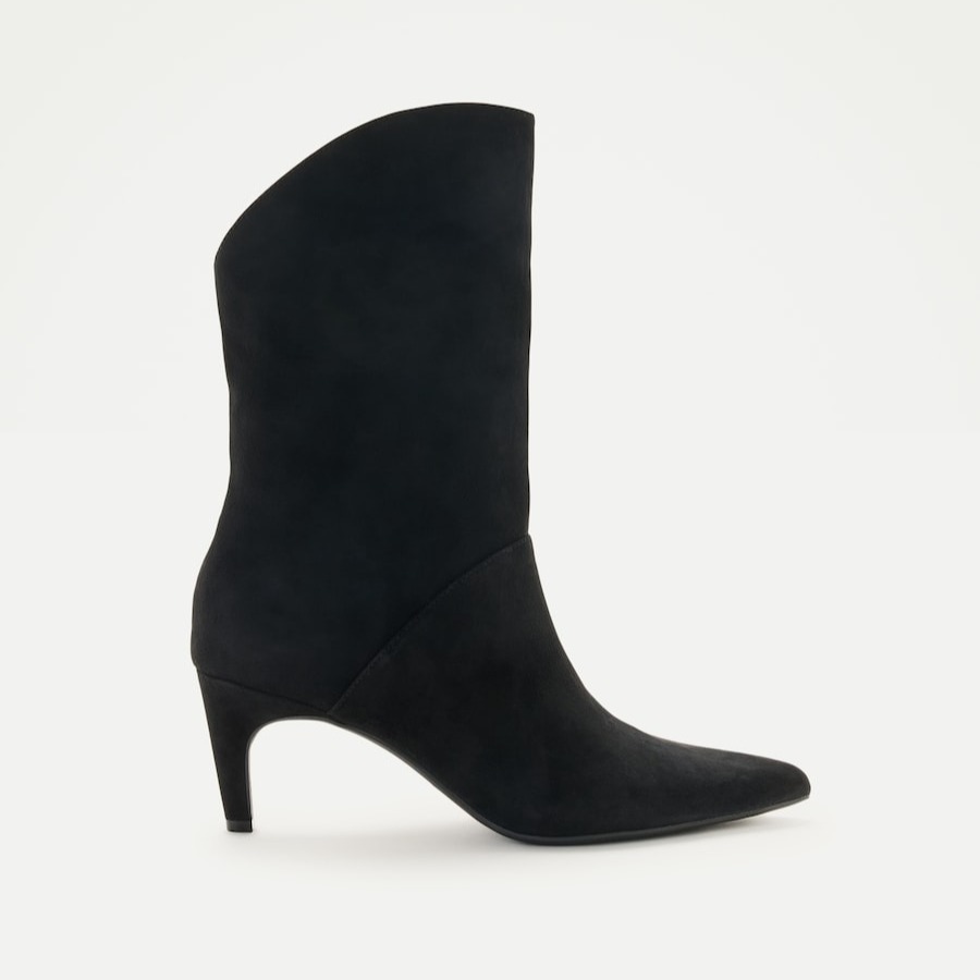 Botín de mujer con tacón vestir new line - Latouche - Negro

