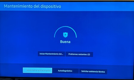 borrar caché televisor Samsung