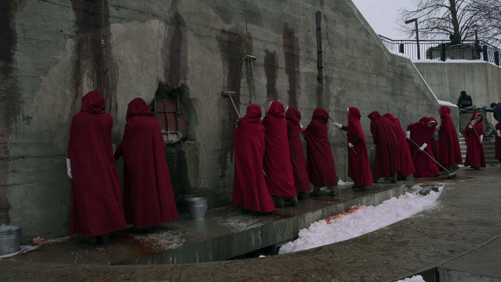 Handmaids Scrubbing Hmt Large
