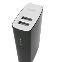 Batería Externa Belkin Mixit de 4.000mAh, con dos puertos USB, por 9,95 euros