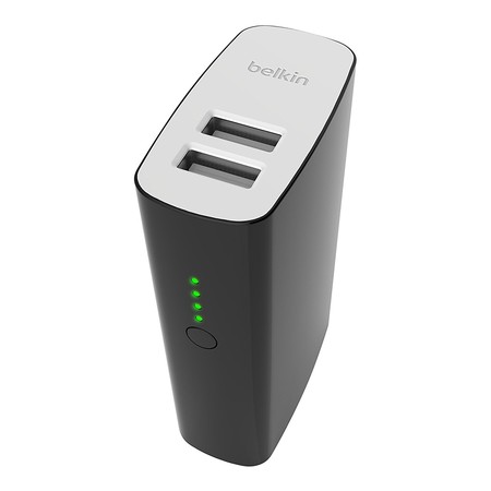 Batería Externa Belkin Mixit de 4.000mAh, con dos puertos USB, por 9,95 euros