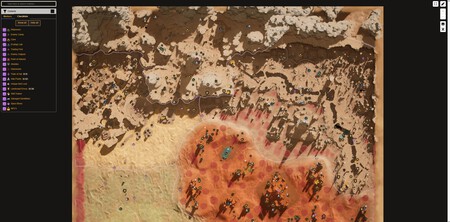 Mapa De La Wikia Dune Awakening