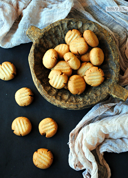 Tahini cookies o galletas de pasta de sésamo. Receta de Yotam Ottolenghi