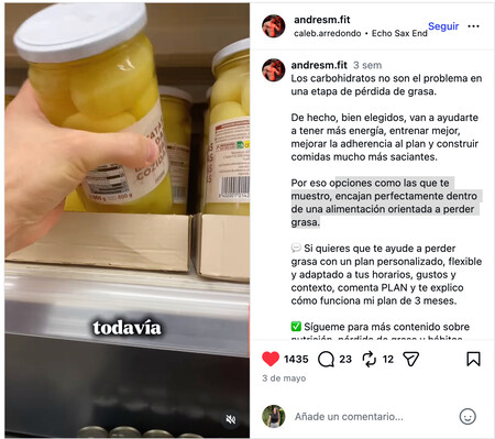 Mejores Carbohidratos De Mercadona Para Perder Grasa Segun Nutricionista