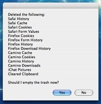 MacSanitize: Limpia del sistema tu rastro después de usar el Mac