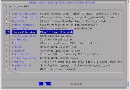 Clonezilla Server Edition, nos permite clonar 40 equipos a la vez