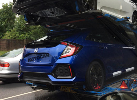 ¡Espiado! Así de Type R se ve el nuevo Honda Civic