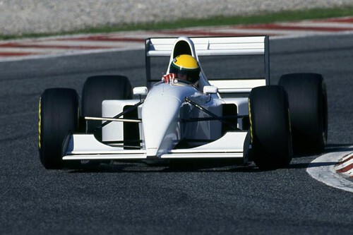 El McLambo, el coche de Fórmula 1 mitad McLaren y mitad Lamborghini que enamoró a Ayrton Senna pero nunca llegó a correr