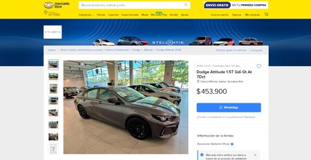 Mercado Libre Portal Stellantis Venta Autos Nuevos Mexico