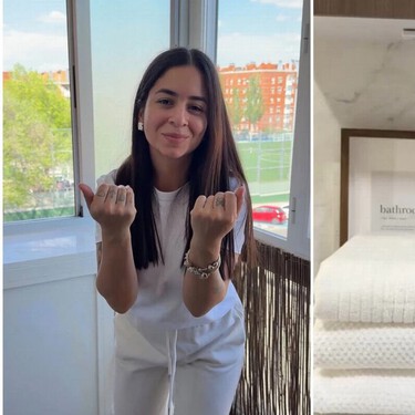 Laura Giraldo, experta en limpieza: "Para tener las toallas sin mal olor y esponjosas, en lugar de suavizante, utiliza vinagre blanco y gotas de aceite esencial para dar aroma"