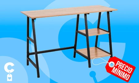 Escritorio de metal y madera Regalos Miguel Fort barato en PcComponentes