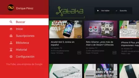 Youtube Android Tv