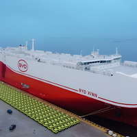 2,5 milhões de carros por ano: BYD vai mais que dobrar sua frota própria de navios para transportar automóveis elétricos 