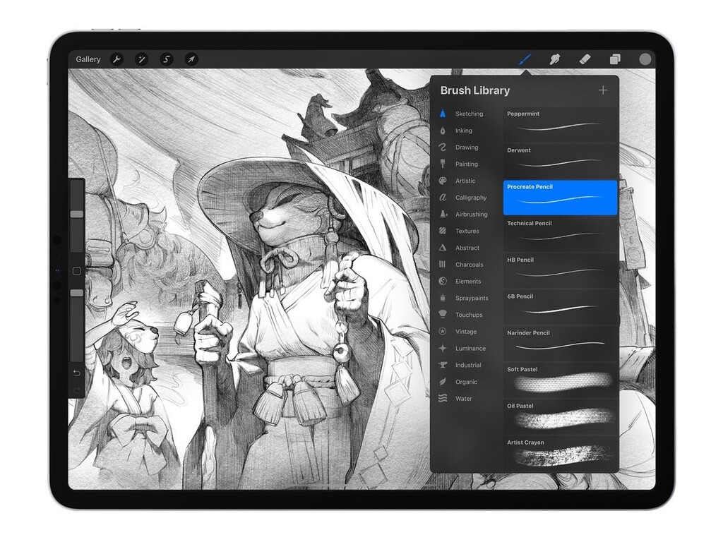 Las mejores apps para dibujar en el iPad