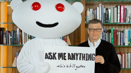Bill Gates vuelve a Reddit y responde a algunos interrogantes sobre su nuevo trabajo en Microsoft