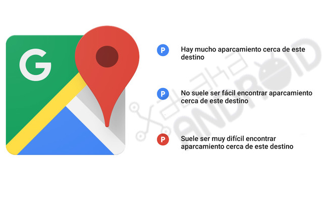 Google Maps aparcamiento