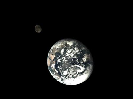 Una nave espacial china ha tomado dos fotografías impresionantes de la Tierra y la Luna desde el espacio