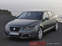 Recreación del futuro Seat Toledo