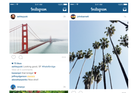 Ya puedes subir imágenes de varios tamaños a Instagram