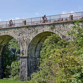 Entre robles y hayas, esta vía verde que une Navarra y Guipúzcoa es perfecta para todos los públicos y pasa por uno de los viaductos más espectaculares del norte 